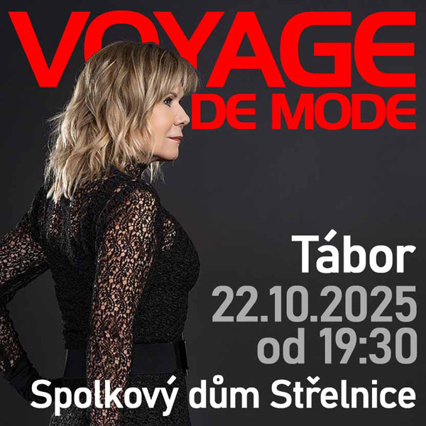 VOYAGE DE MODE, 15. autorská přehlídka Hany Zelenkové