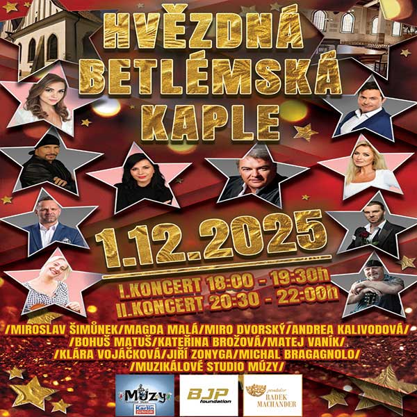 HVĚZDNÁ BETLÉMSKÁ KAPLE