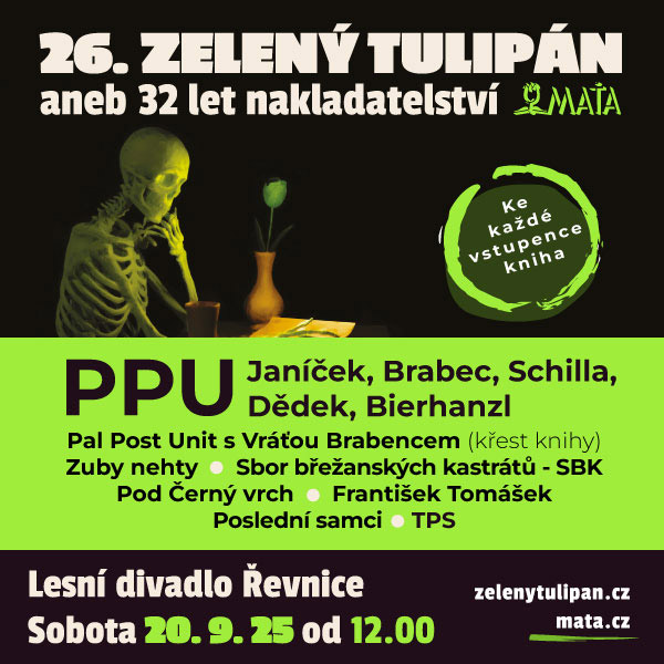 26. ZELENÝ TULIPÁN aneb 32 let nakladatelství Maťa