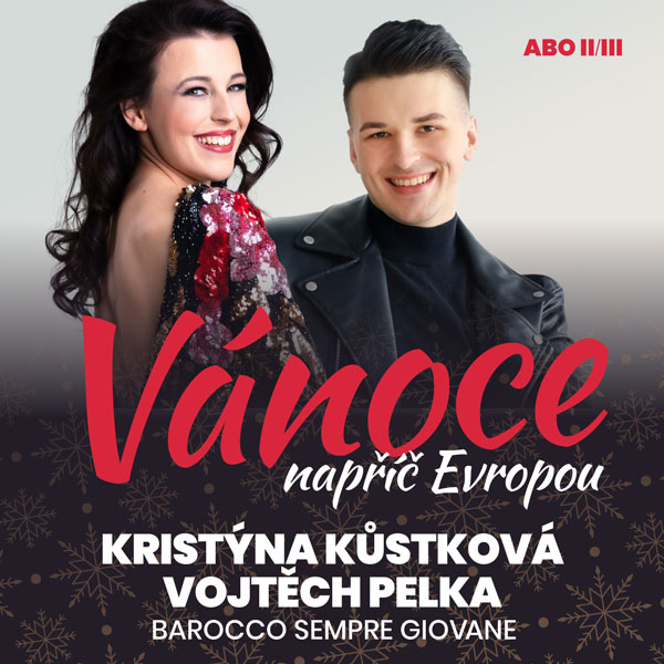 2025 Kristýna Kůstková, Vojtěch Pelka & Barocco sempre giovane: Vánoce napříč Evropou