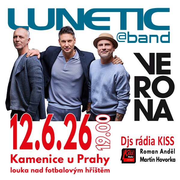 Retro Párty - LUNETIC & band a VERONA