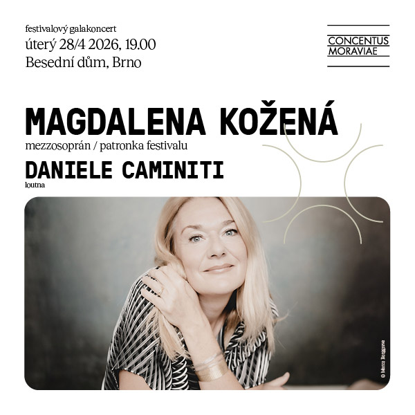 Galakoncert festivalu Concentus Moraviae - Magdalena Kožená