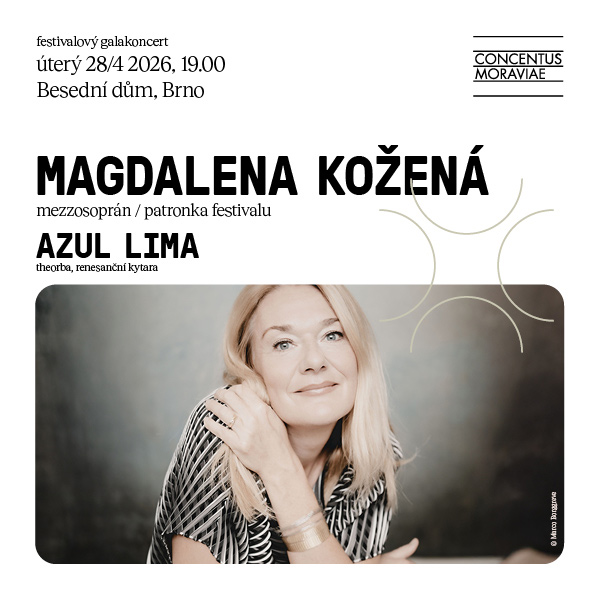 Galakoncert festivalu Concentus Moraviae - Magdalena Kožená