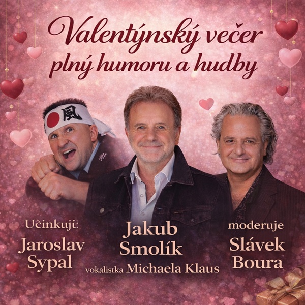 Valentýnský večer plný humoru a hudby