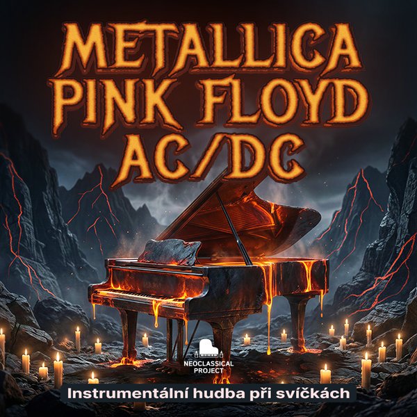 ROCK PŘI SVÍČKÁCH - Metallica, Pink Floyd, AC/DC
