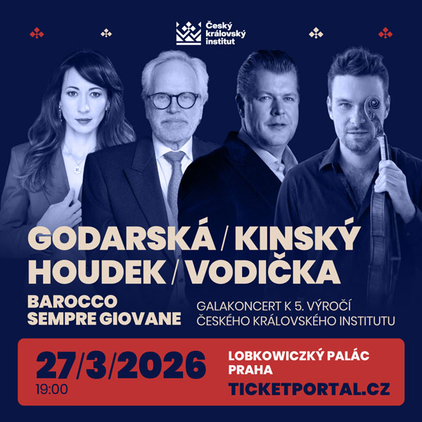 GALAKONCERT K 5. VÝROČÍ ČESKÉHO KRÁLOVSKÉHO INSTITUTU