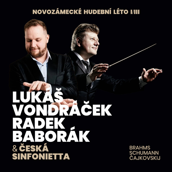 Lukáš Vondráček, Radek Baborák & Česká Sinfonietta: Brahms, Schumann, Dvořák