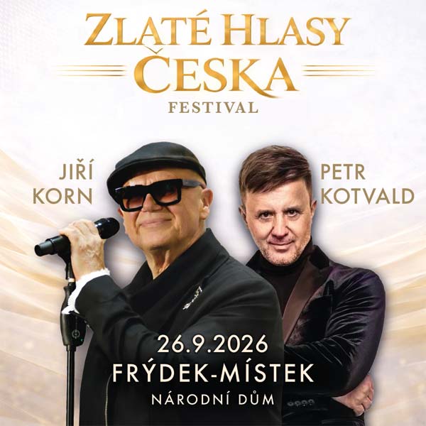 Zlaté Hlasy Česka - Jiří Korn & Petr Kotvald / Národní dům Frýdek-Místek