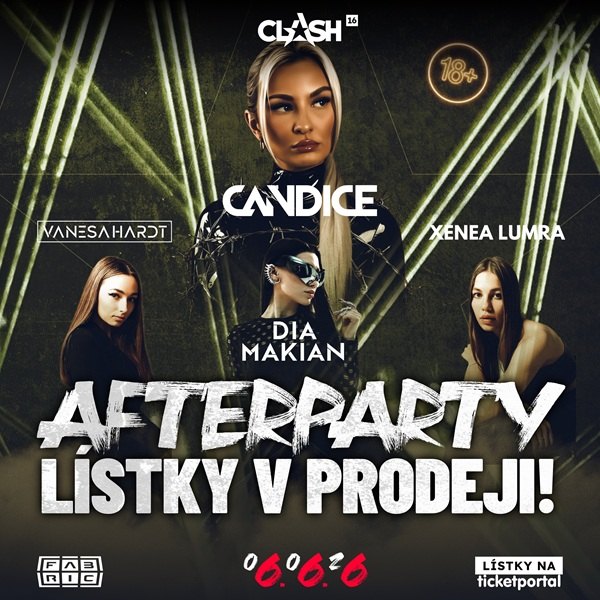 CLASH 16: AFTERPARTY – OSTRAVA - FABRIC CLUB