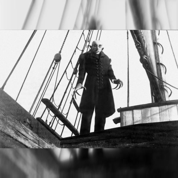 Upír Nosferatu s živou hudbou