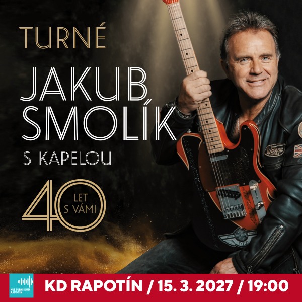 Jakub Smolík - 40 let na scéně