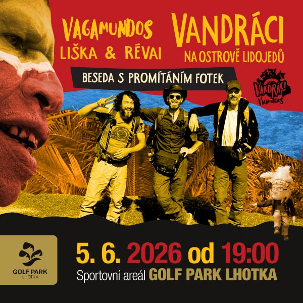 Vandráci Liška & Révai - Na ostrově lidojedů / Beseda