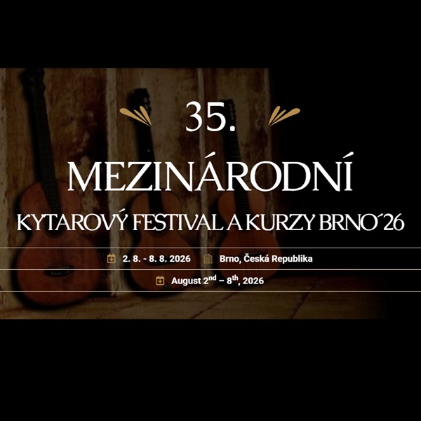 35. KYTAROVÝ FESTIVAL BRNO 2026