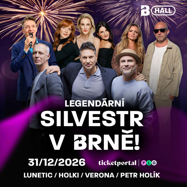 Legendární Silvestr 2026 v Brně