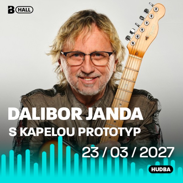 DALIBOR JANDA s kapelou PROTOTYP - exkluzivní host: Jiřina Anna Jandová