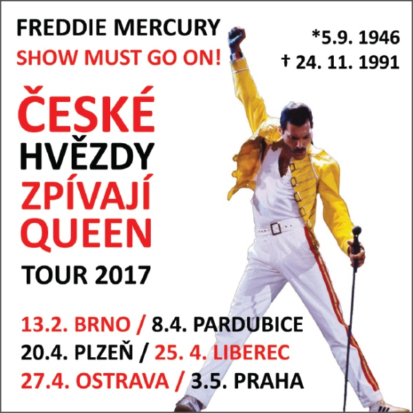 ČESKÉ HVĚZDY ZPÍVAJÍ QUEEN