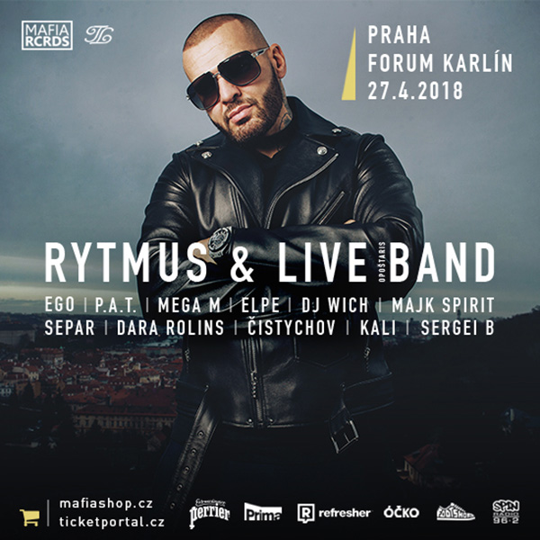 RYTMUS & LIVE BAND + HOSTÉ