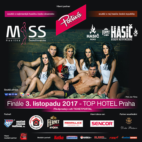 Miss Hasička ČeskoSlovensko & Hasič roku 2017