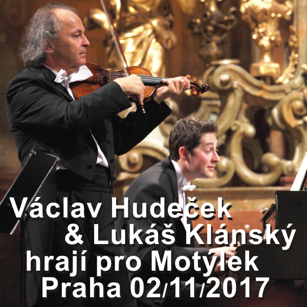 Václav Hudeček & Lukáš Klánský hrají pro Motýlek