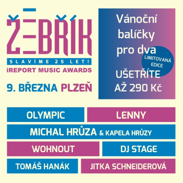 ŽEBŘÍK 2017 iREPORT MUSIC AWARDS