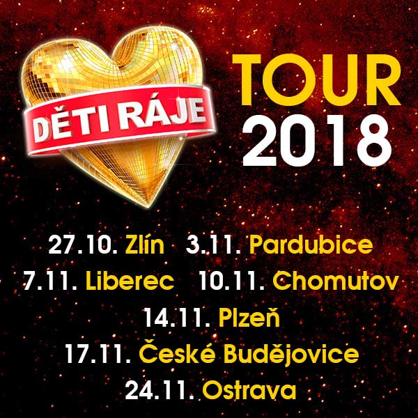 Děti ráje TOUR 2018