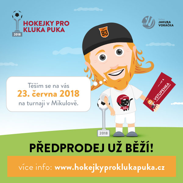 Hokejky pro Kluka Puka 2018