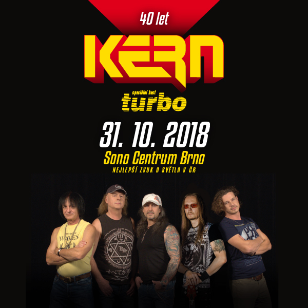 Dvojkoncert legend TURBO a KERN
