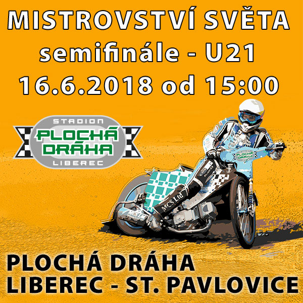MISTROVSTVÍ SVĚTA U21 - SF PLOCHÁ DRÁHA (SPEEDWAY)