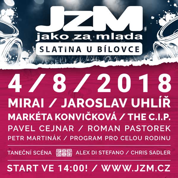 JzM 2018 - Letní akce Jako Za Mlada Slatina