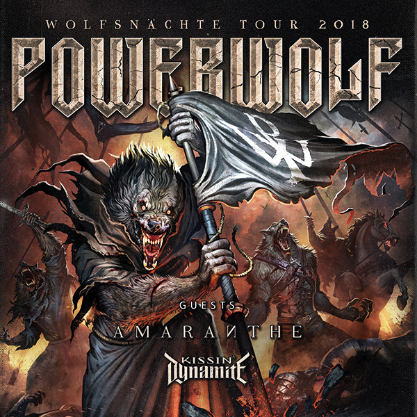 POWERWOLF (DE) - WOLFSNÄCHTE TOUR 2018