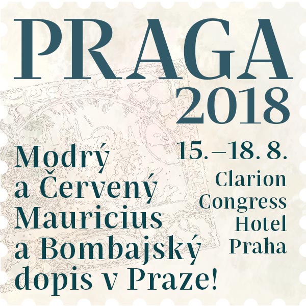 Světová výstava poštovních známek PRAGA 2018