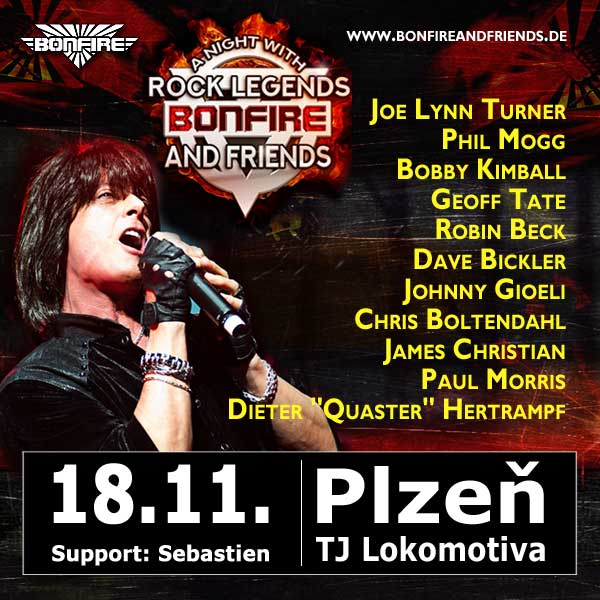 BONFIRE & FRIENDS, A Night With Rock Legends