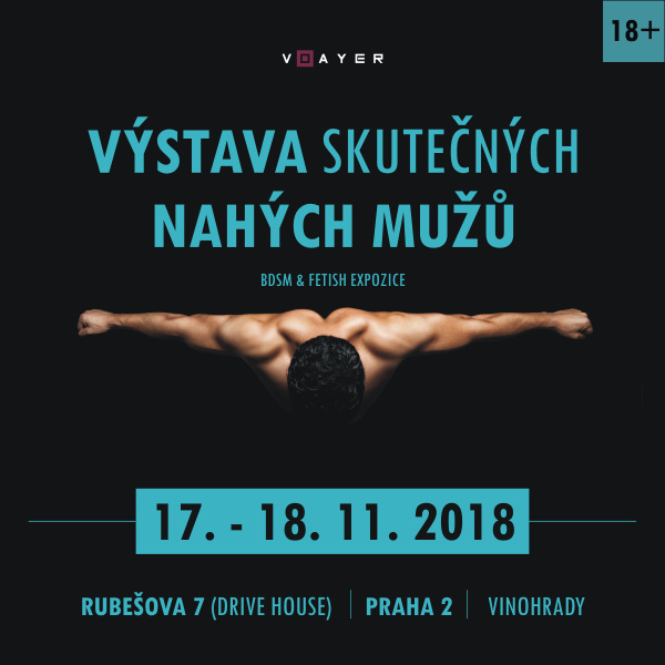 VOAYER: VÝSTAVA SKUTEČNÝCH NAHÝCH MUŽŮ