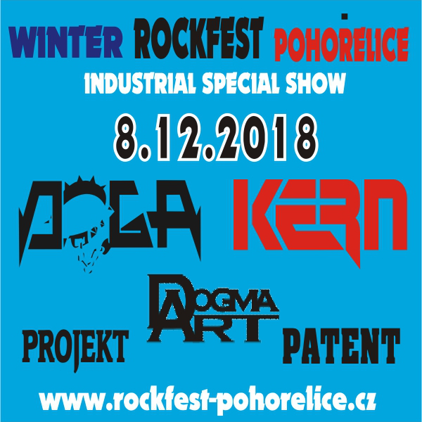 WINTER INDUSTRIAL ROCKFEST POHOŘELICE