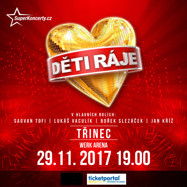 Děti Ráje Tour 2017