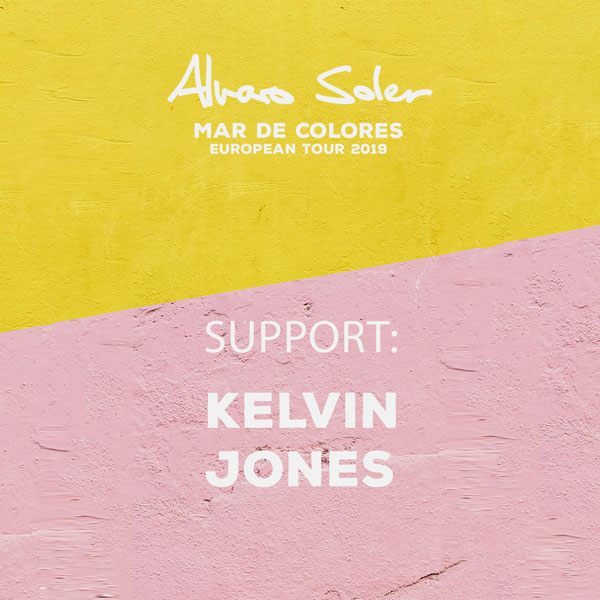 Alvaro Soler - Mar De Colores European Tour 2019
