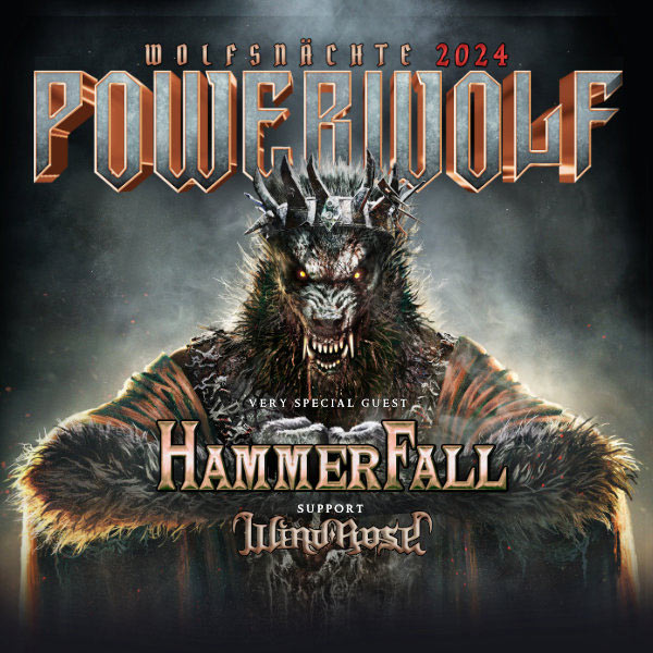 POWERWOLF - Wolfsnächte Tour 2024
