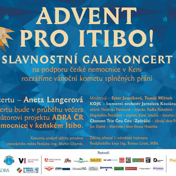 ADVENTNÍ BENEFIČNÍ KONCERT PRO ITIBO