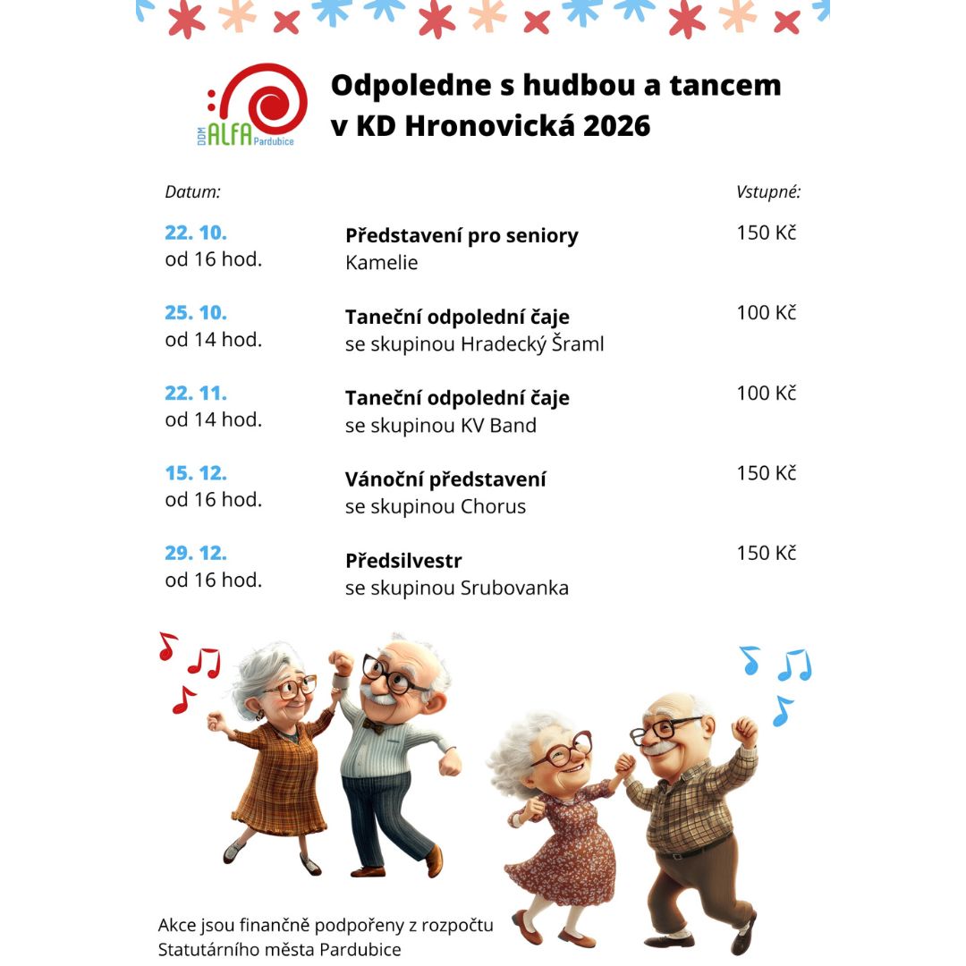 Taneční odpolední čaje - KV Band