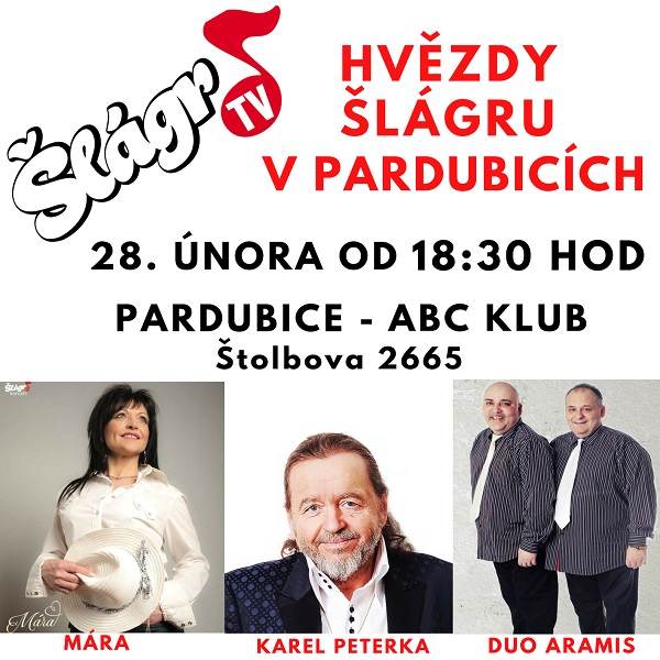 Hvězdy Šlágru v Pardubicích