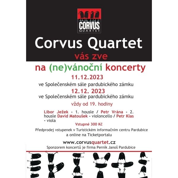 Corvus Quartet - (Ne)vánoční koncert