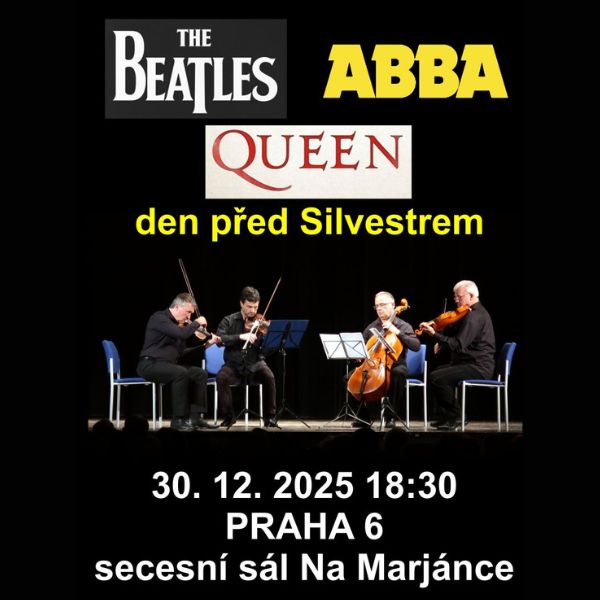 Beatles, ABBA a Queen den před Silvestrem