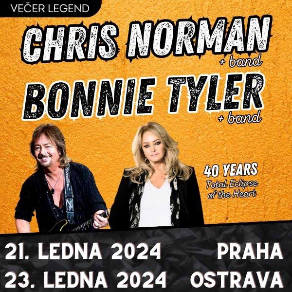 Večer legend - Bonnie Tyler + Chris Norman
