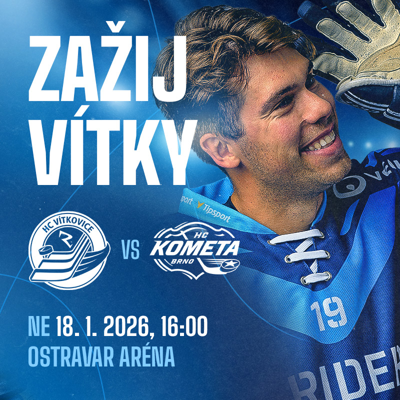 HC VÍTKOVICE RIDERA - HC Kometa Brno