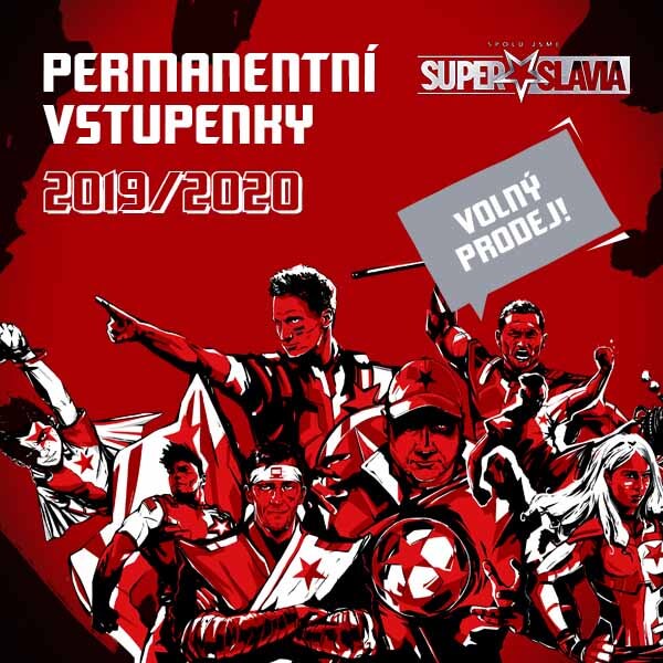 SK Slavia Praha - permanentky 2019/2020