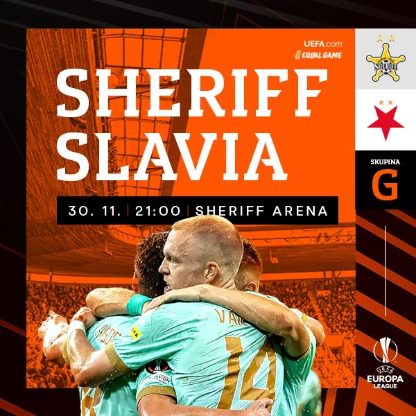 Sheriff Tiraspol - SK Slavia Praha
