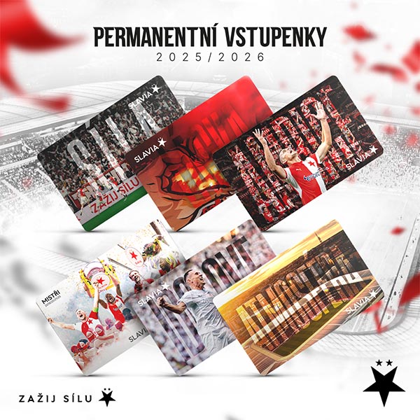 SK Slavia Praha - Permanentka 2025/2026