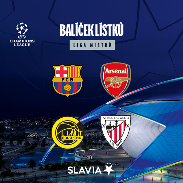 SK Slavia Praha - Balíček Ligy Mistrů