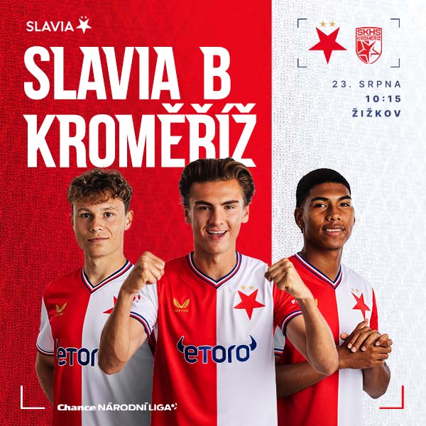 SK Slavia Praha „B“– Slavia Hanácká Kroměříž