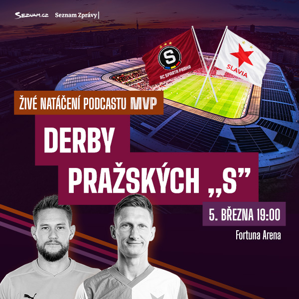 Živé natáčení MVP. Derby pražských „S“